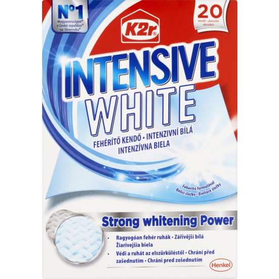 K2R Intesive White /intensivní bílá 20ks | Prací prostředky - Ostatní